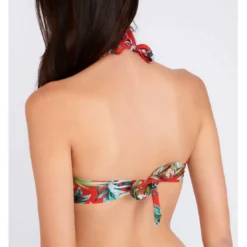 Banana MoonHaut de Maillot de Bain Bandeau Sans Armatures - Rouge Banana Moon- MAHALO