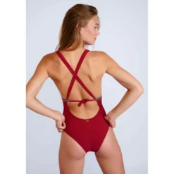 Banana MoonMaillot de Bain 1 Pièce Sans Armatures - Rouge Banana Moon- BOTANY