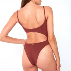 Banana MoonMaillot de bain une pièce marron Banana Moon - Terrasu