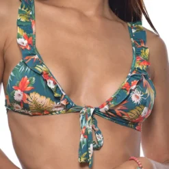 Banana MoonSoutien-gorge triangle multicolore- Gardenia