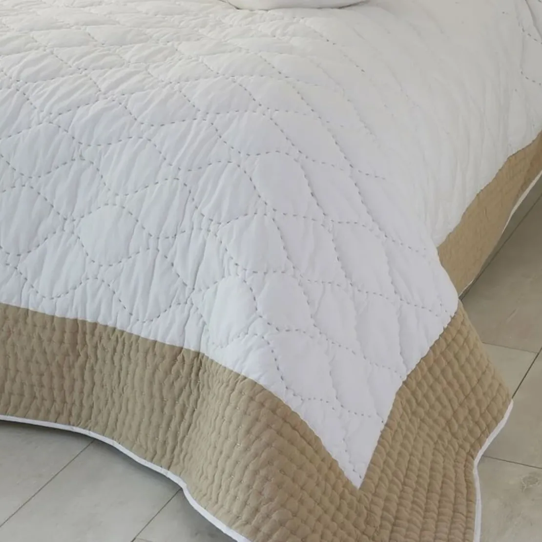 BecquetBoutis en coton CLB.SEASEA - beige