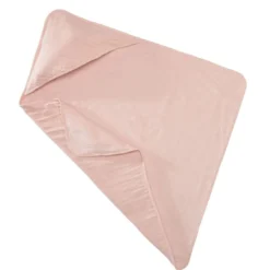 BecquetCape de bain bébé gaze de coton 75 x 75 cm GAZECAPE - rose
