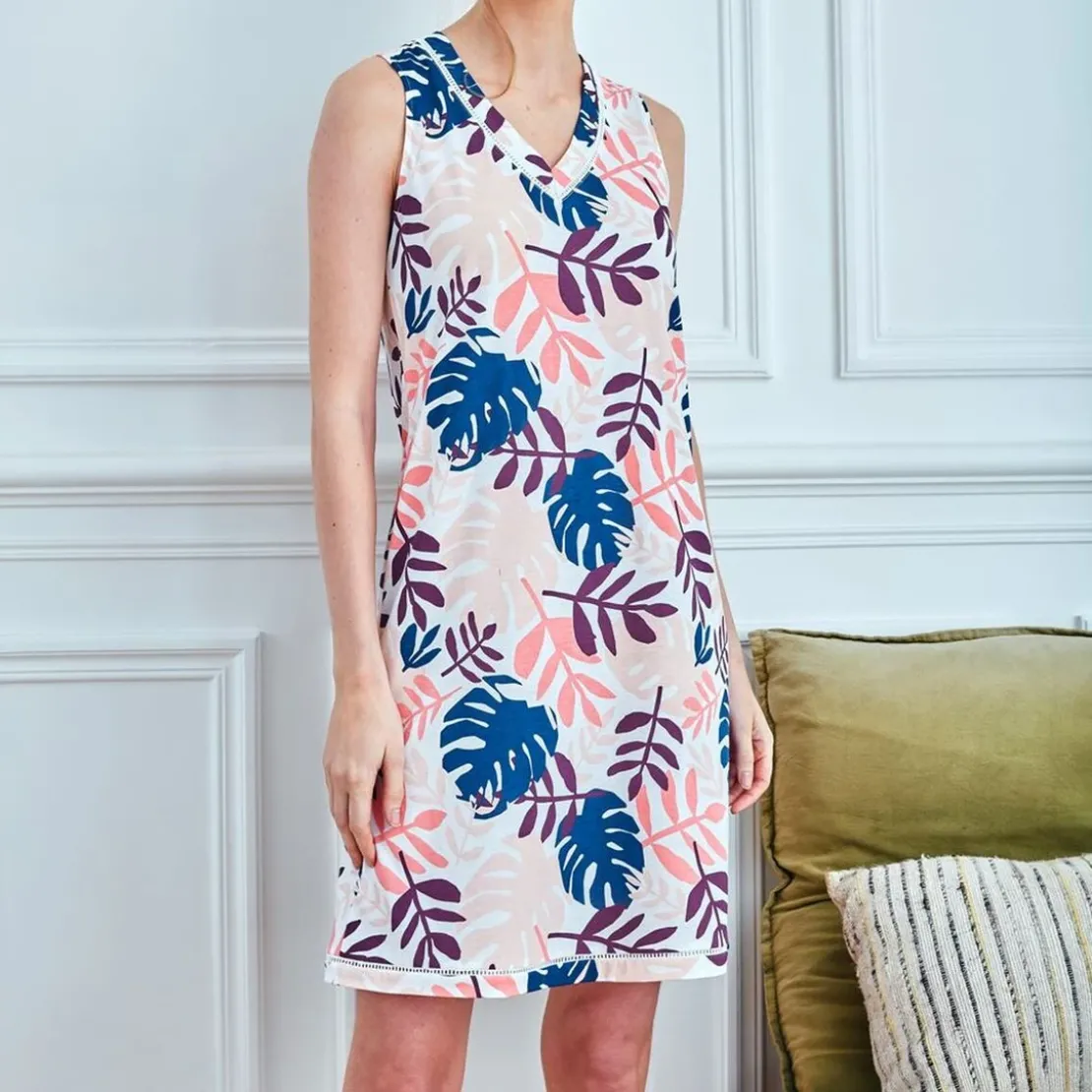 BecquetChemise de nuit FAYENNEROBE Multicolore