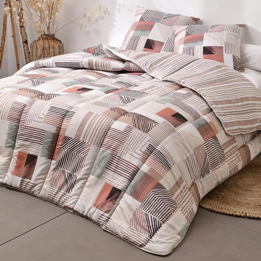 BecquetCouette chaude 400 g/m² beige - GRAPHIQUE
