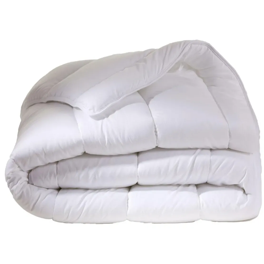 BecquetCouette chaude 400 g/m² blanche unie antiacariens - PASSERELLE BI-OME