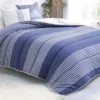 BecquetCouette chaude 400 g/m² bleue à rayures - PLONGEON