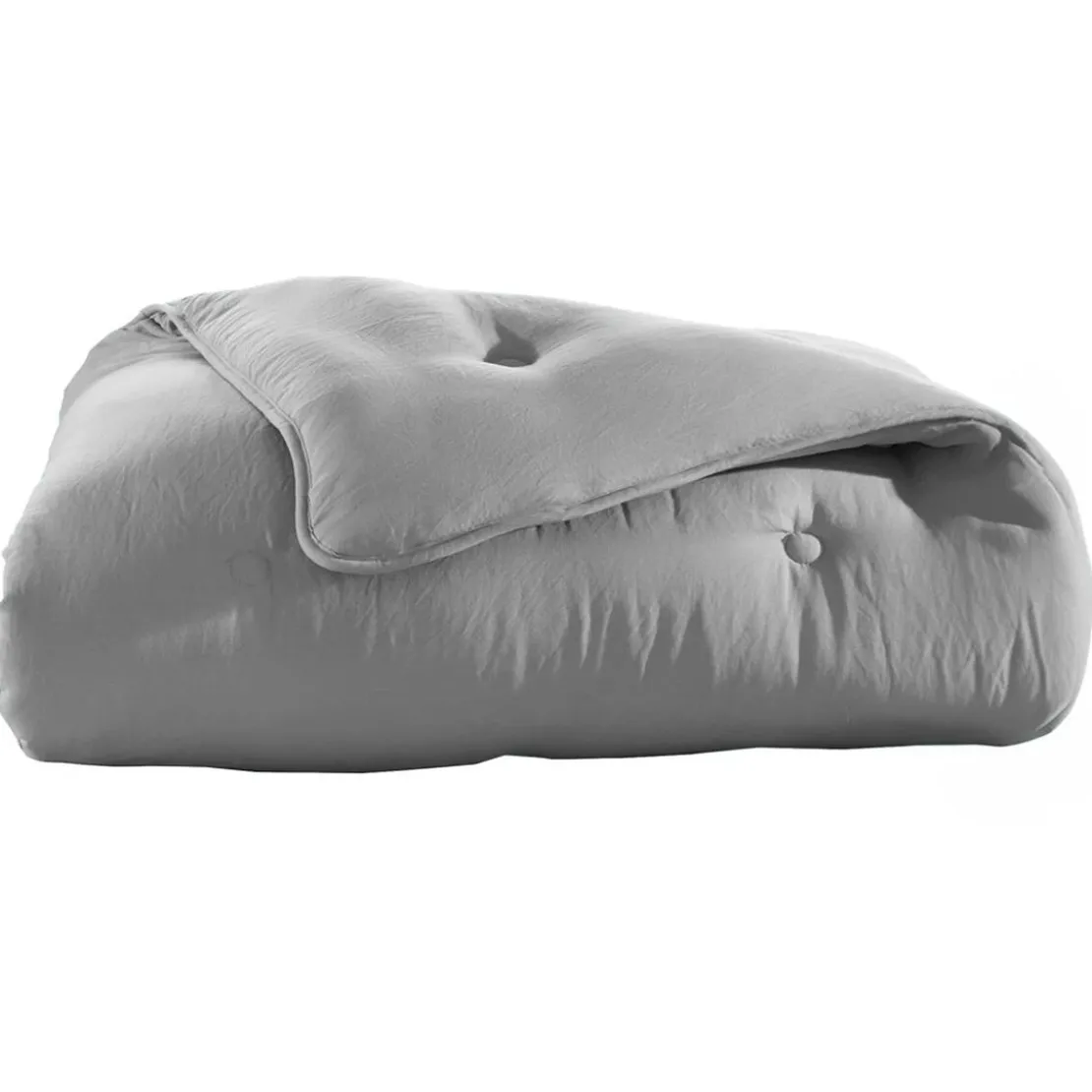 BecquetCouette chaude 400 g/m² Microfibre lavée gris - ZEPHYR