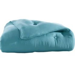 BecquetCouette chaude 400 g/m² Microfibre lavée bleu orage - ZEPHYR