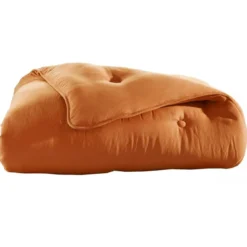 BecquetCouette chaude 400 g/m² Microfibre lavée marron noisette - ZEPHYR