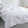 BecquetCouette Cool Fit tempérée 350 g/m² blanche unie antitranspiration