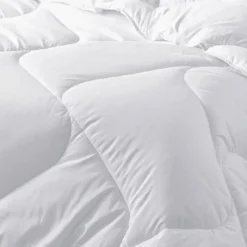 BecquetCouette Cool Fit tempérée 350 g/m² blanche unie antitranspiration