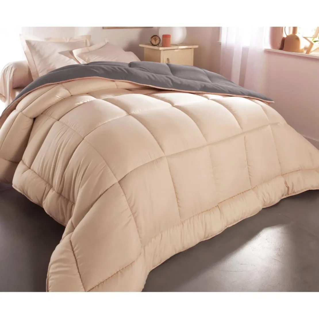 BecquetCouette HEBE 400 g/m² beige en polyester