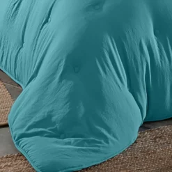 BecquetCouette légère 200 g/m² Microfibre lavéebleu orage -ZEPHYR