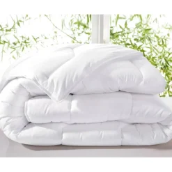 BecquetCouette LYOCELL légère 200 g/m² blanche unie antitranspiration
