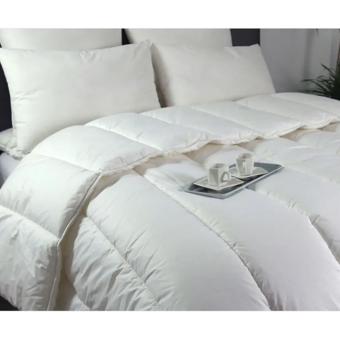 BecquetCouette microfibre legère 200gr- Blanc