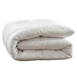 BecquetCouette tempérée 350 g/m² blanche unie en microfibre - DOUCEUR