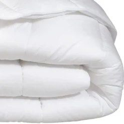BecquetCouette tempérée 350 g/m² blanche unie en microfibre - DOUCEUR