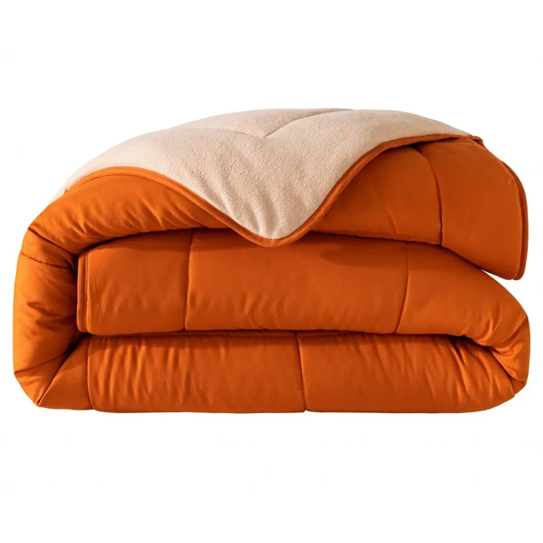 BecquetCouette 200x200 HEBE 400 g/m² orange en polyester