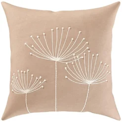 BecquetCoussin brodé LAYA - beige