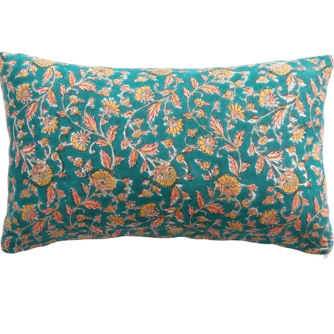 BecquetCoussin en coton bleu canard - INDI