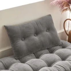 BecquetCoussin en coton gris - VELOURS CAPTON