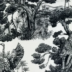 BecquetCoussin en coton noir - ANIMALIA