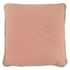 BecquetCoussin en coton recyclé rose poudré uni - CORDIA