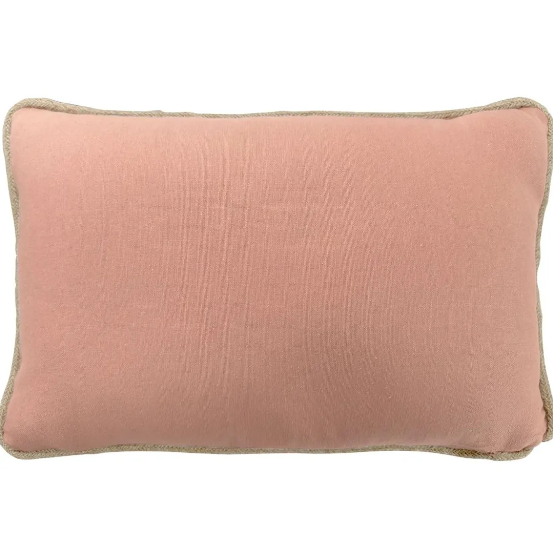 BecquetCoussin en coton recyclé rose poudré uni - CORDIA