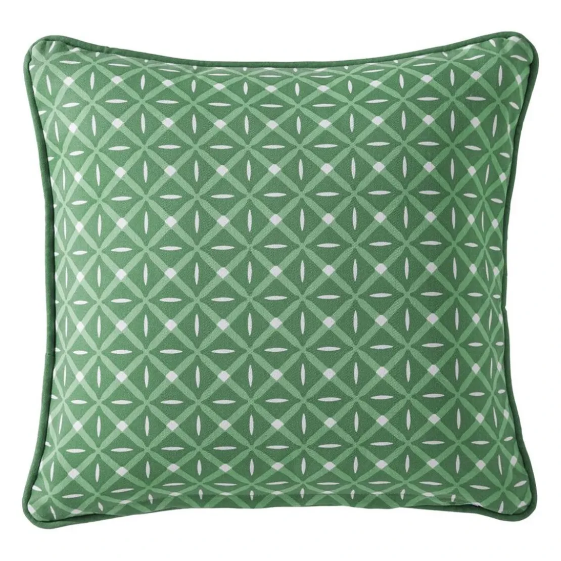 BecquetCoussin réversible en coton vert - GIENS