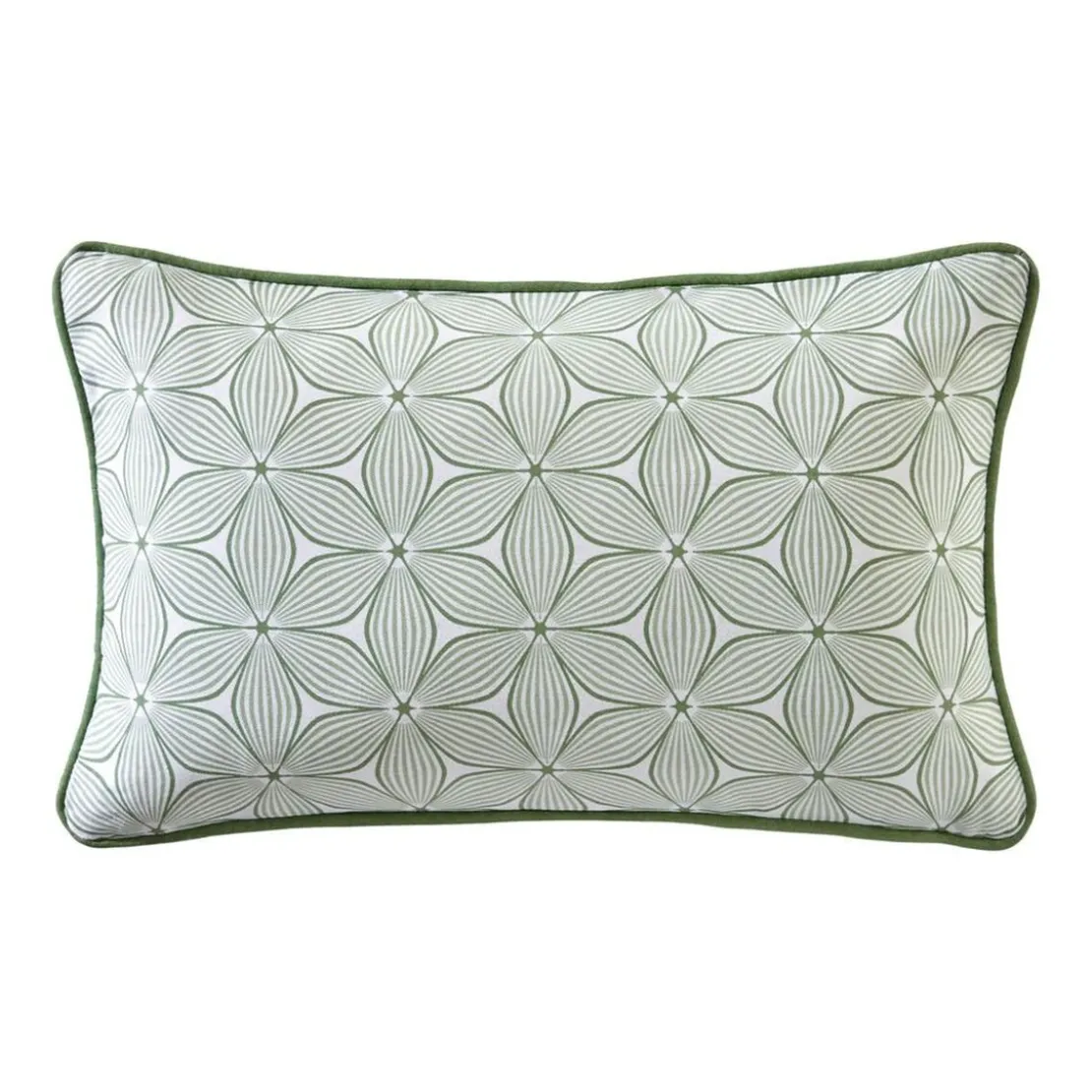 BecquetCoussin réversible en coton vert - GIENS