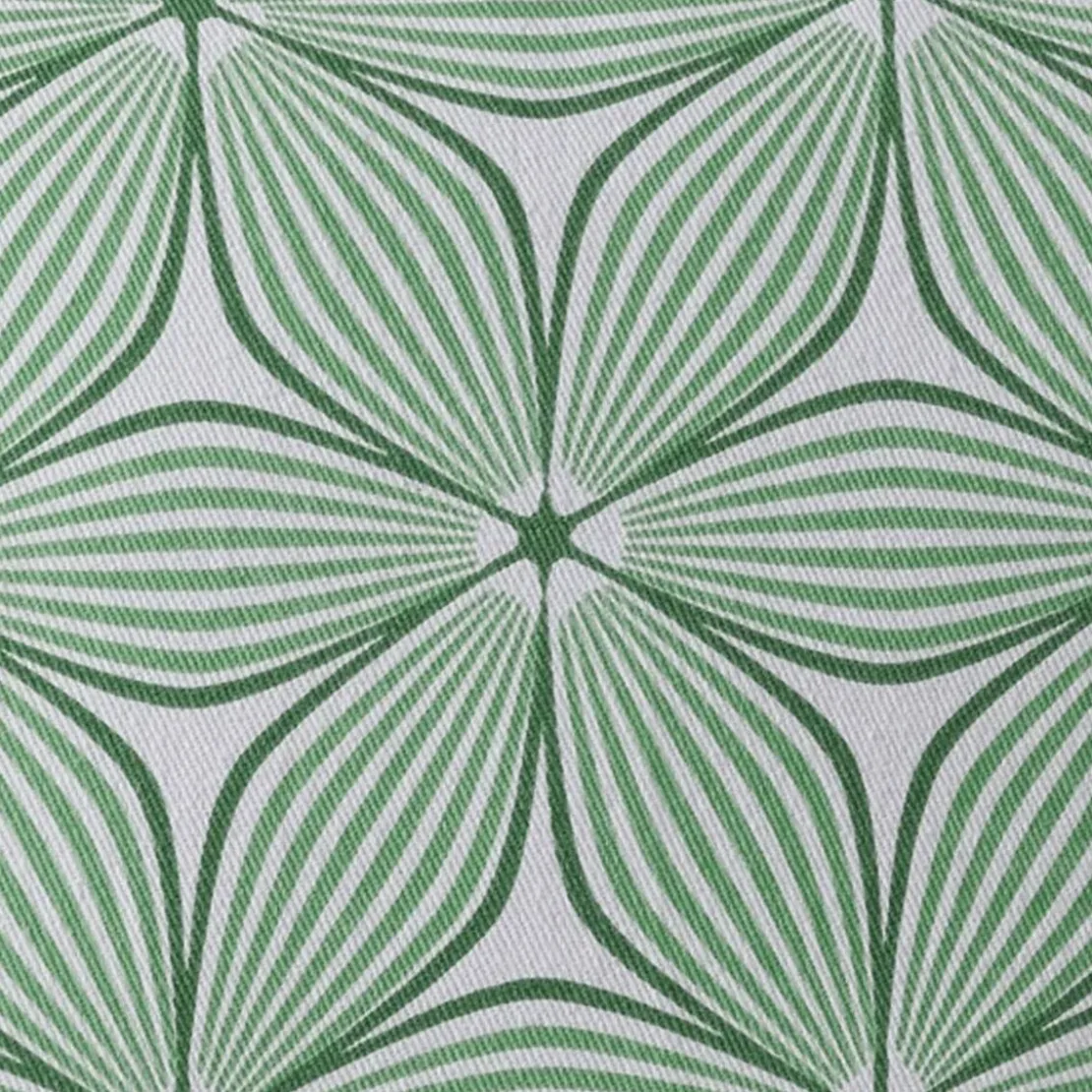 BecquetCoussin réversible en coton vert - GIENS