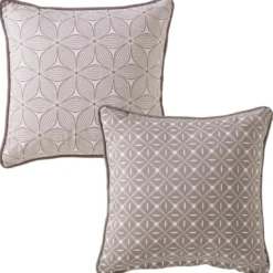 BecquetCoussin réversible en coton beige - GIENS