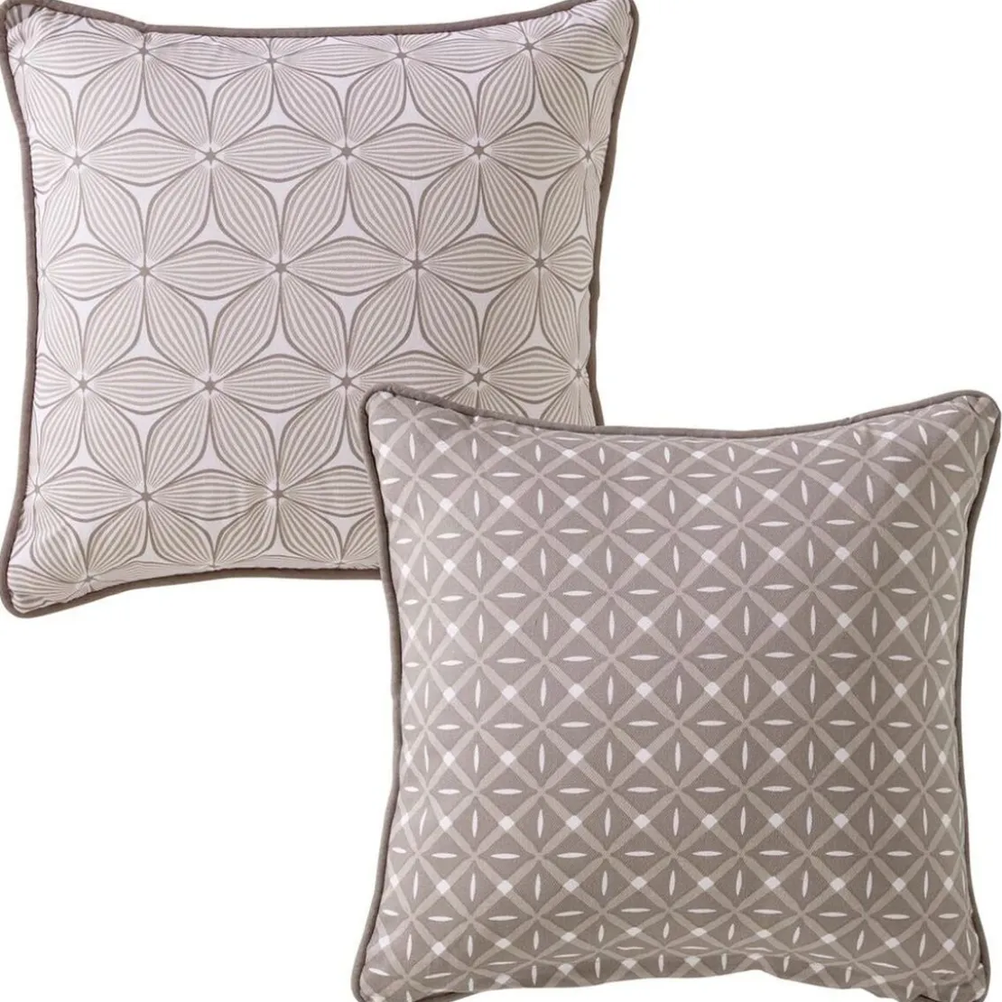 BecquetCoussin réversible en coton beige - GIENS