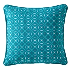 BecquetCoussin réversible en coton bleu - GIENS