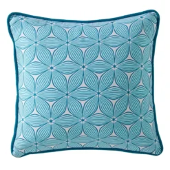 BecquetCoussin réversible en coton bleu - GIENS