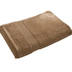 BecquetDrap de bain coton prélavé 420 g/m² CLAIRE - marron cappuccino