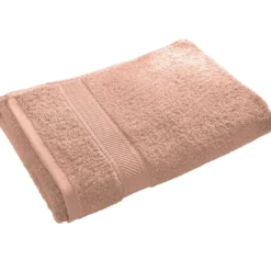 BecquetDrap de bain coton prélavé 420 g/m² CLAIRE - rose nude