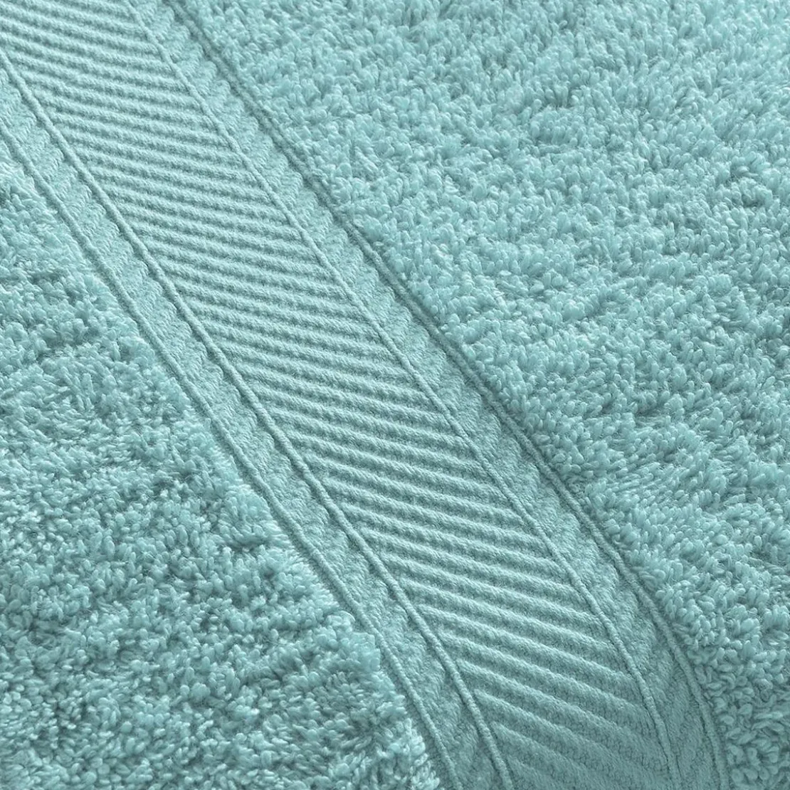 BecquetDrap de bain coton prélavé 420 g/m² CLAIRE - bleu aqua