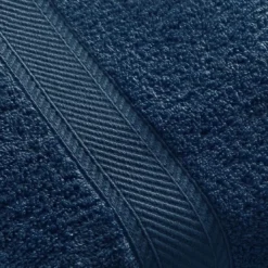 BecquetDrap de bain coton prélavé 420 g/m² CLAIRE - bleu marine