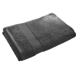BecquetDrap de bain coton prélavé 420 g/m² CLAIRE - gris foncé