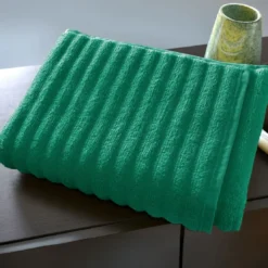 BecquetDrap de bain effet côtelé 500 g/m² DREAM - vert