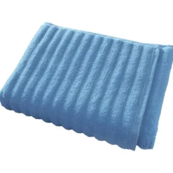 BecquetDrap de bain effet côtelé 500 g/m² DREAM - bleu glacier