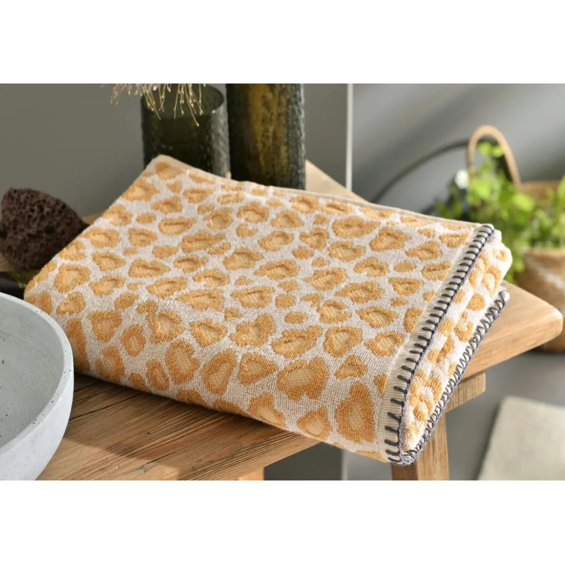 BecquetDrap de bain en coton FAUVE - beige