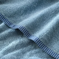 BecquetDrap de bain en coton 500 g/m² bleu tempête - CABANON