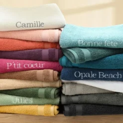 BecquetDrap de bain en coton 500g/m² ATLANTIQUE - orange terracotta