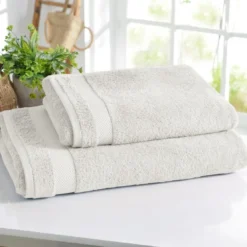 BecquetDrap de bain en coton 500g/m² ATLANTIQUE - blanc ivoire