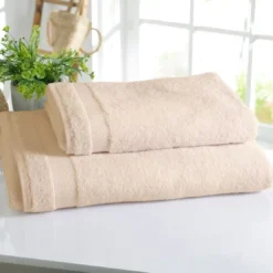 BecquetDrap de bain en coton 500g/m² ATLANTIQUE - Beige sable