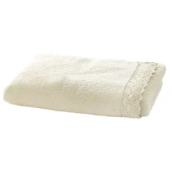 BecquetDrap de bain en coton éponge VAHINA - blanc écru