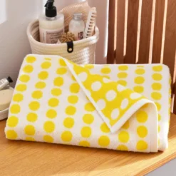 BecquetDrap de bain Epais Jaune POISPOIS