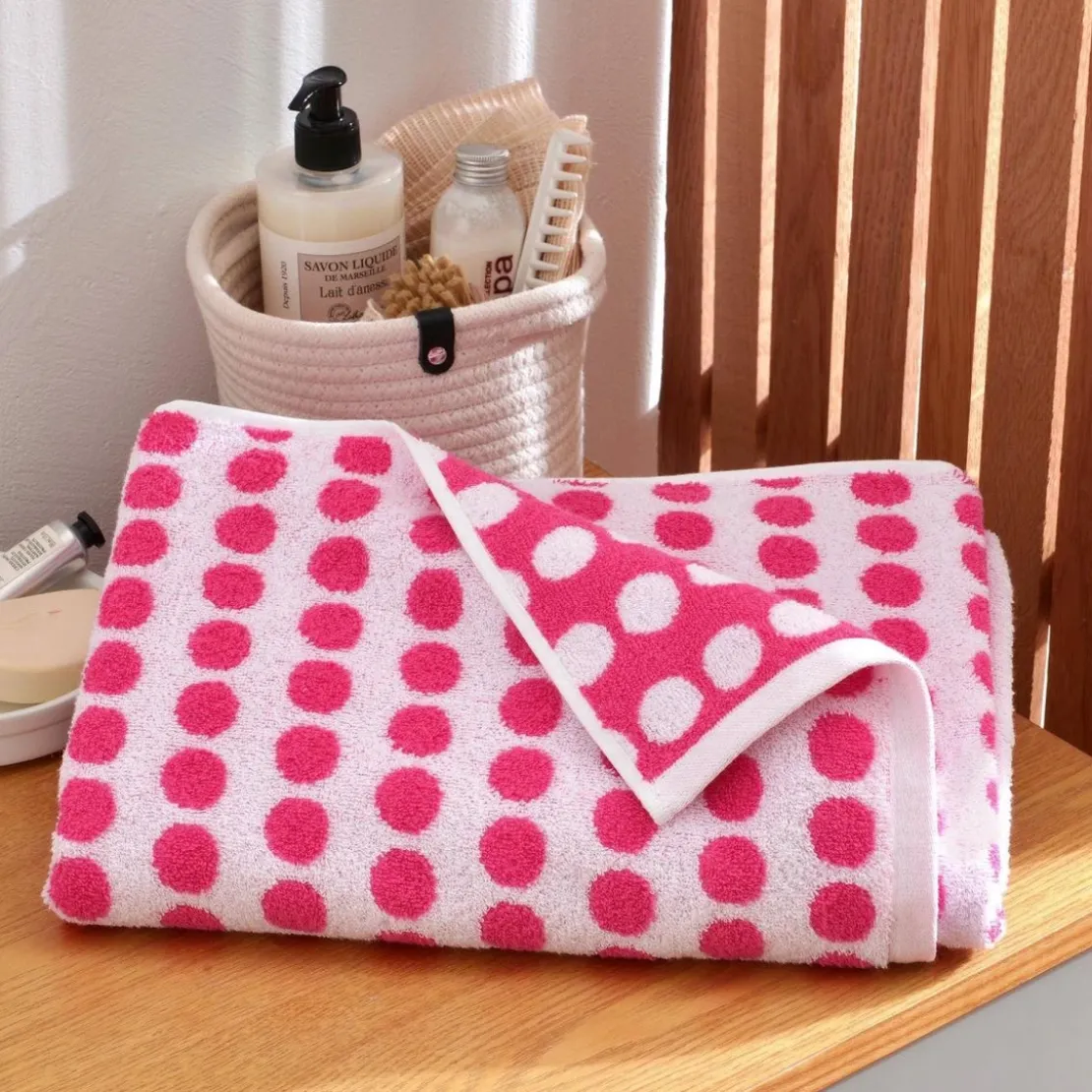 BecquetDrap de bain Epais Rose POISPOIS